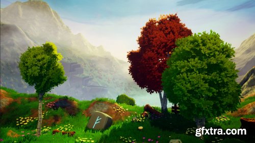 Dreamscape Nature : Meadows - Stylized Open World Environment