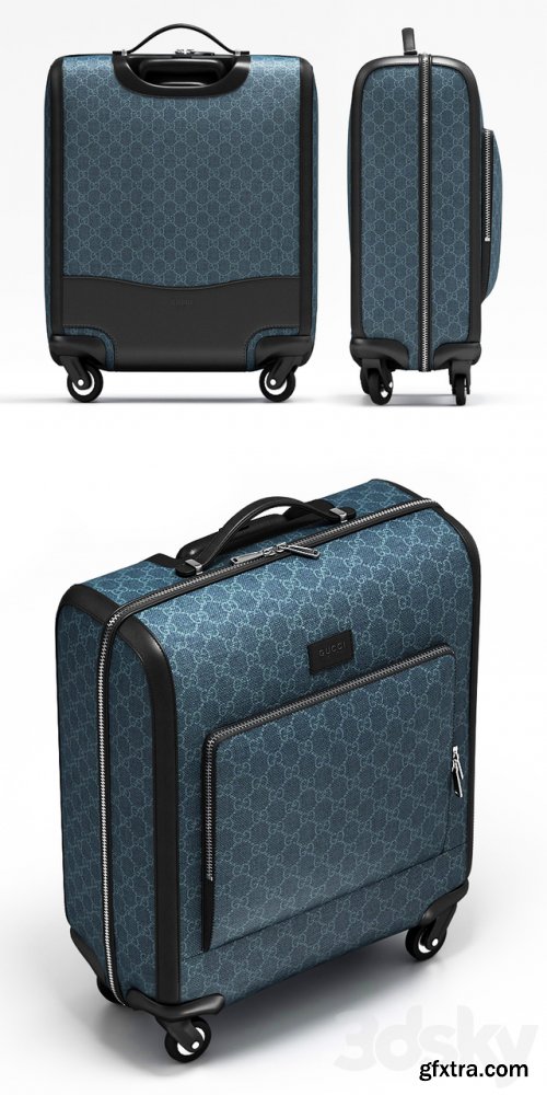 GG Supreme Suitcase