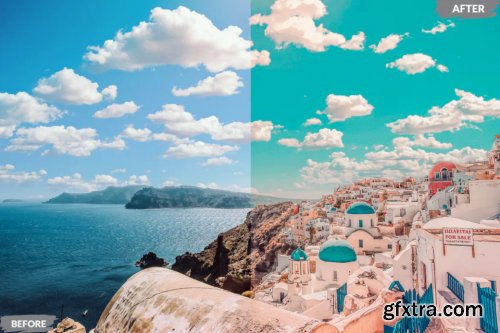 Santorini Lightroom Presets Dekstop and Mobile