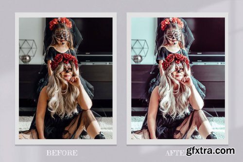 CreativeMarket - Dia de Los Muertos Lightroom PS LUTs 6525741