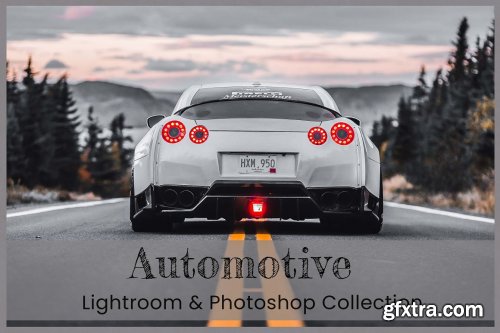 CreativeMarket - Automotive Lightroom Photoshop LUTs 6529006