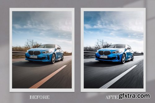 CreativeMarket - Automotive Lightroom Photoshop LUTs 6529006