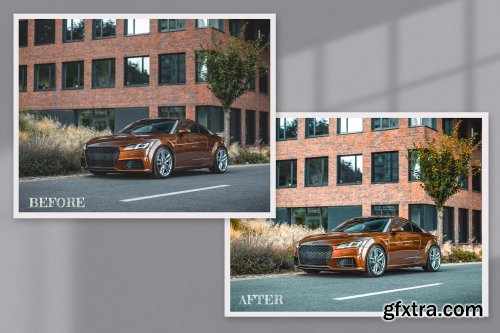 CreativeMarket - Automotive Lightroom Photoshop LUTs 6529006