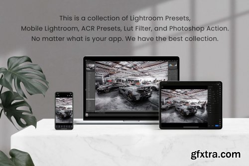 CreativeMarket - Automotive Lightroom Photoshop LUTs 6529006