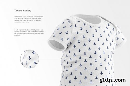 CreativeMarket - Baby Bodysuit Animated Mockup 6491561