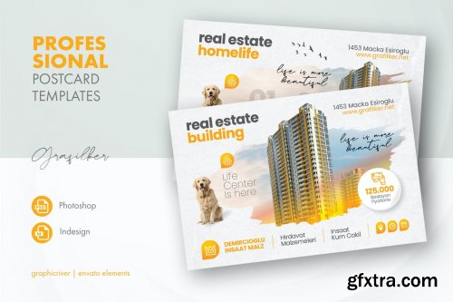 Real Estate Postcard Templates