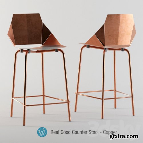 Blu Dot Real Good Copper Stool