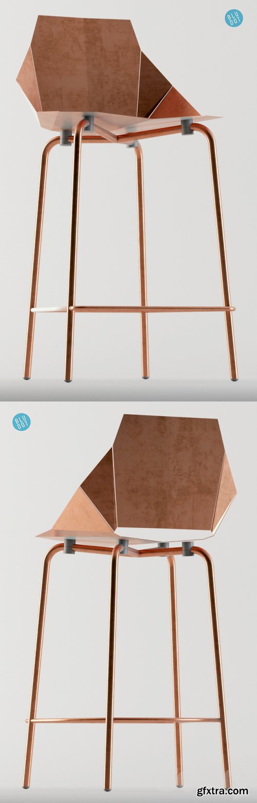 Blu Dot Real Good Copper Stool