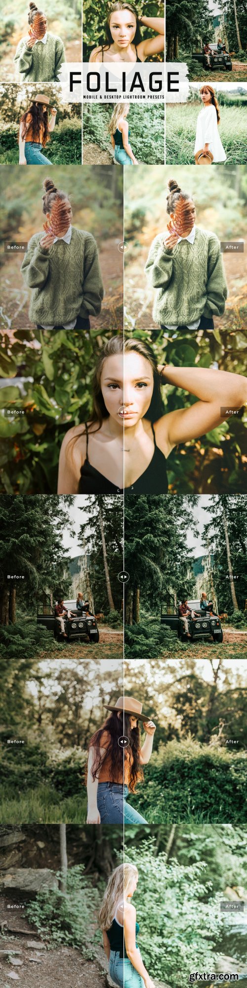 CreativeMarket - Foliage Pro Lightroom Presets 6481486