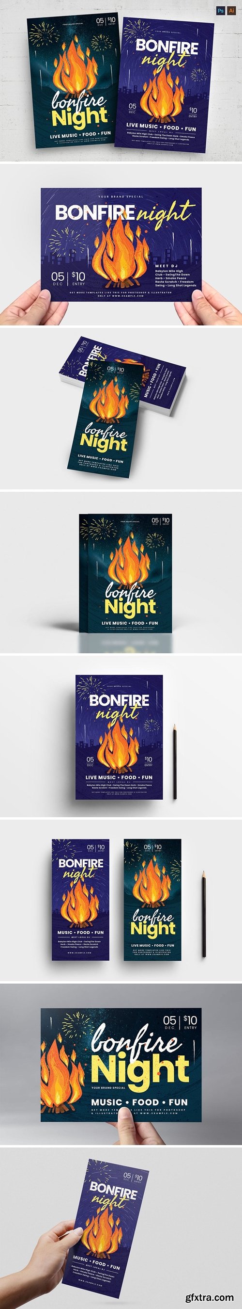 Bonfire Night Flyer / Poster