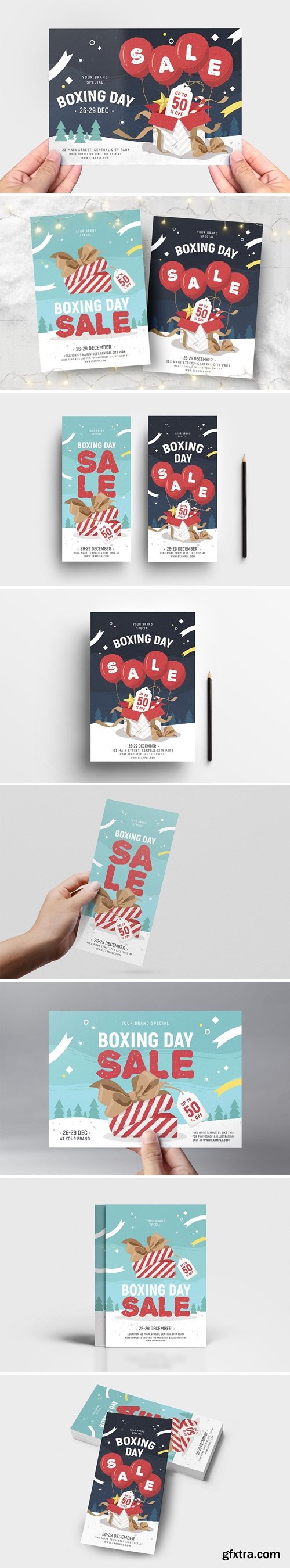 Boxing Day Sale Poster/ Flyer Template v2