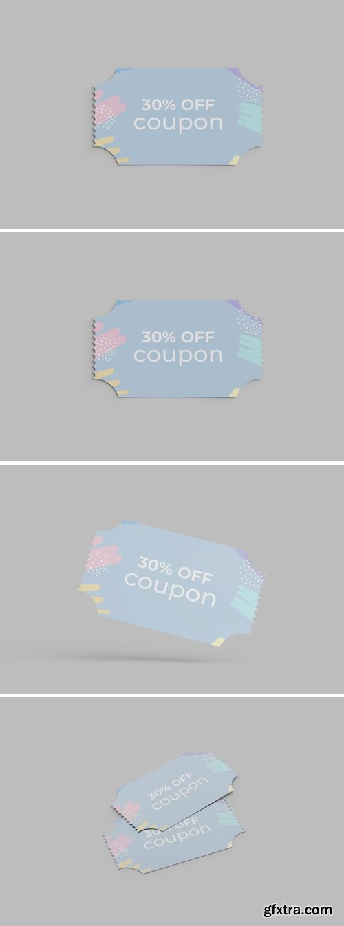 Coupon Mockups