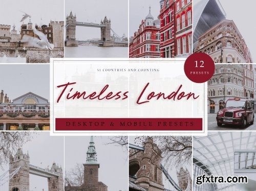 CreativeMarket - Lightroom Presets | Timeless London 3912168