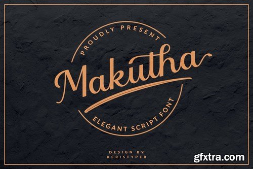 Makutha Script Font