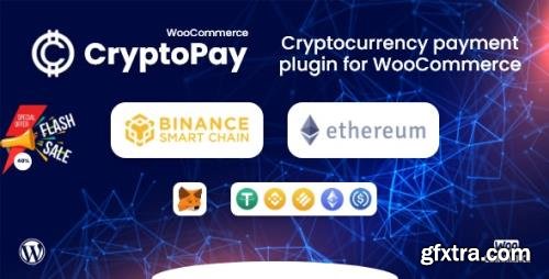 CodeCanyon - CryptoPay WooCommerce v1.0.0 - Cryptocurrency payment plugin - 34000146