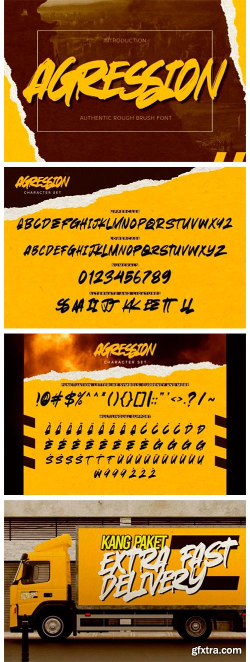 Agression Font