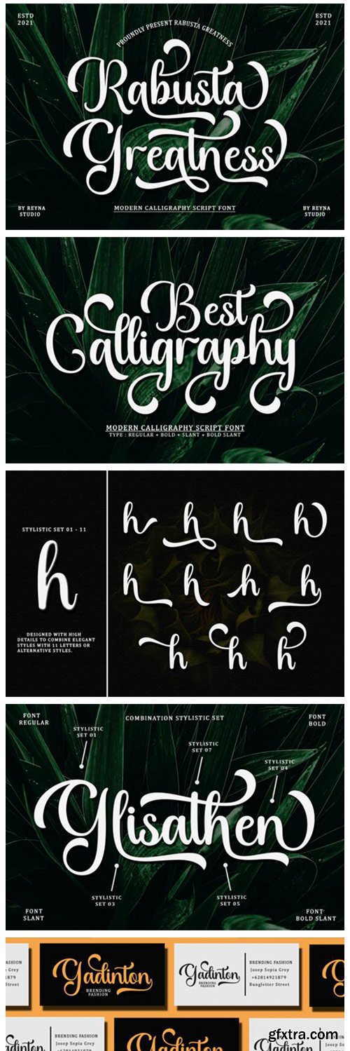 Rabusta Greatness Font