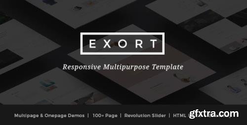 ThemeForest - Exort v1.1.9 - Responsive Multipurpose HTML Template - 15869946