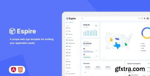 ThemeForest - Espire v5.0.0 - Bootstrap 5 Admin Template + Angular 12 - 20589463