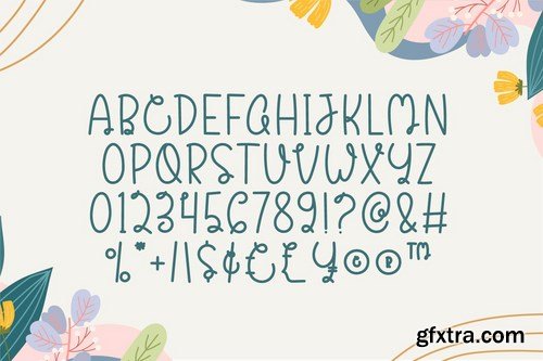 Spring Kids - Handwritten Display Font