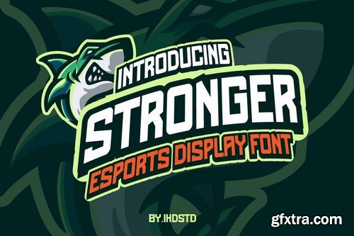 Stronger Font esports