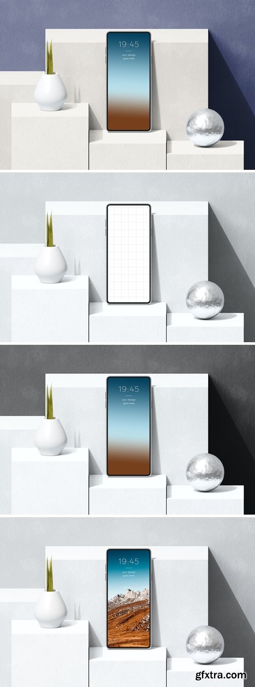 Editable Mobile Phone Mockup