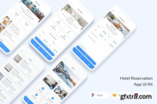 Hotel Reservation App UI Kit