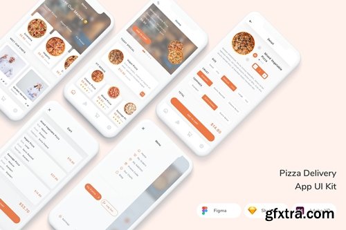 Pizza Delivery App UI Kit