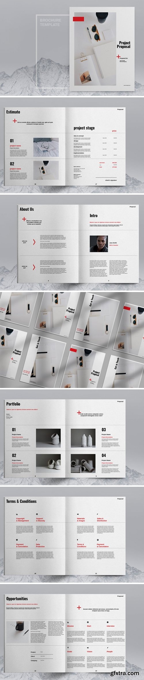 Project Proposal Brochure Template