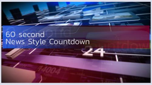 Videohive - News Style Countdown Timer - 33961039 - 33961039