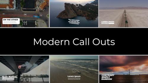 Videohive - Modern Call Outs | FCPX & Apple Motion - 33962159 - 33962159