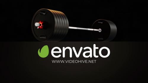 Videohive - Gym - Fitness Logo Reveal - 33962397 - 33962397