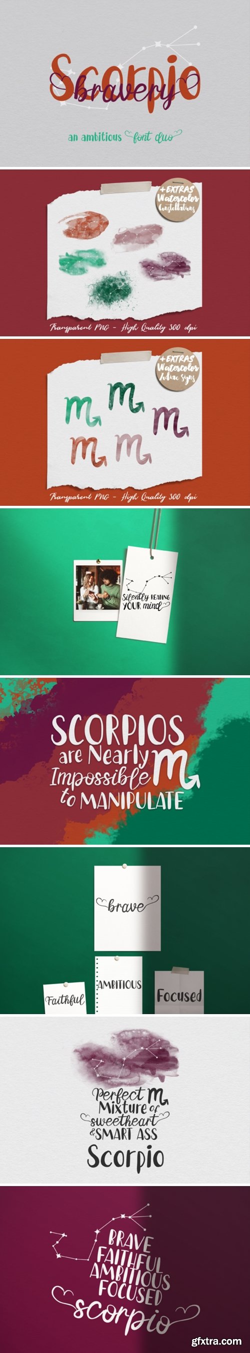 Bravery Scorpio Duo Font