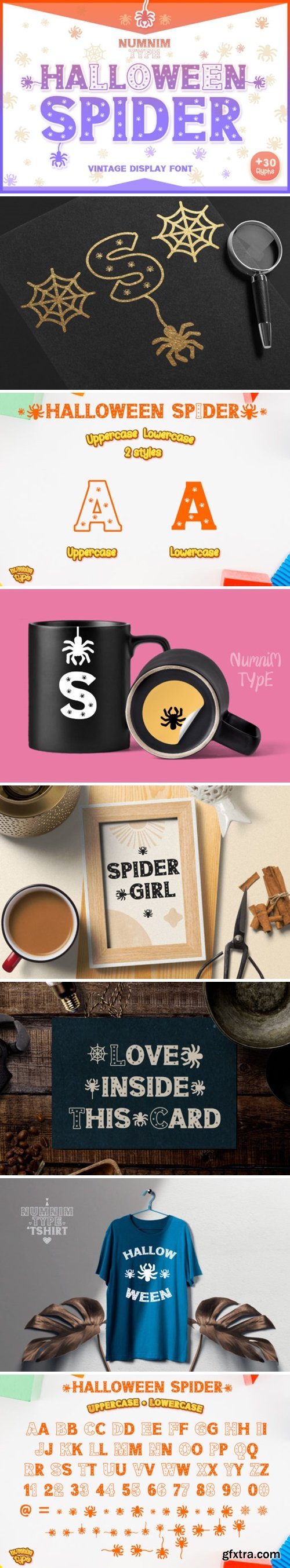 Halloween Spider Font