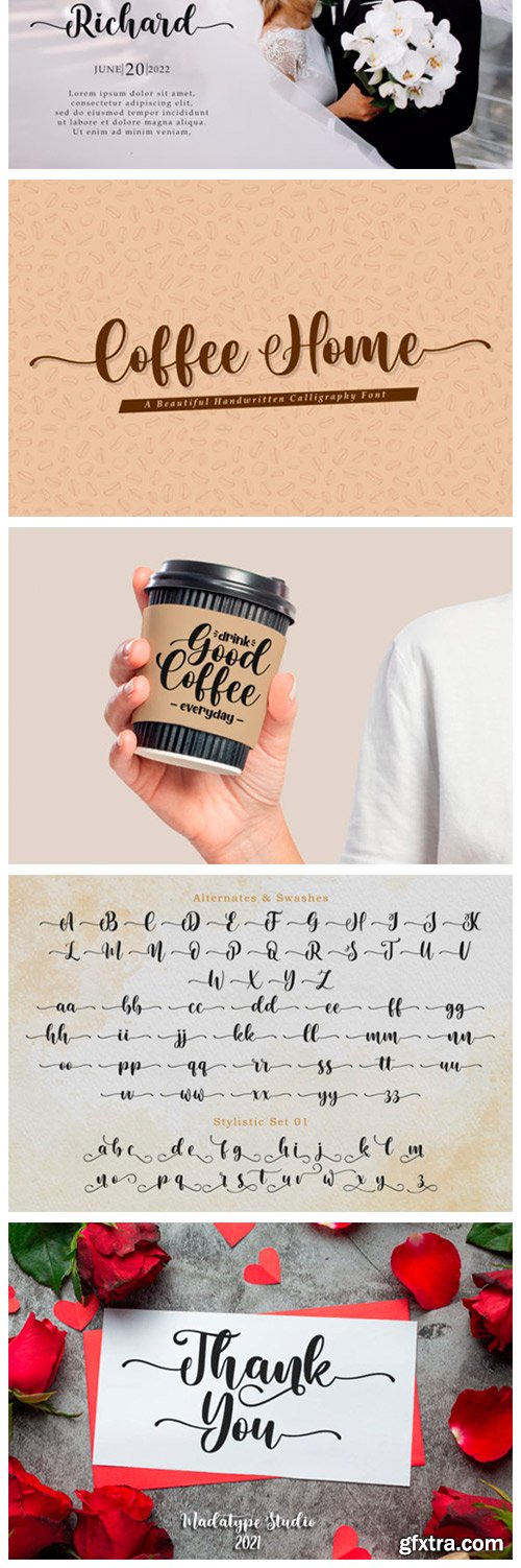 Coffee Home Font