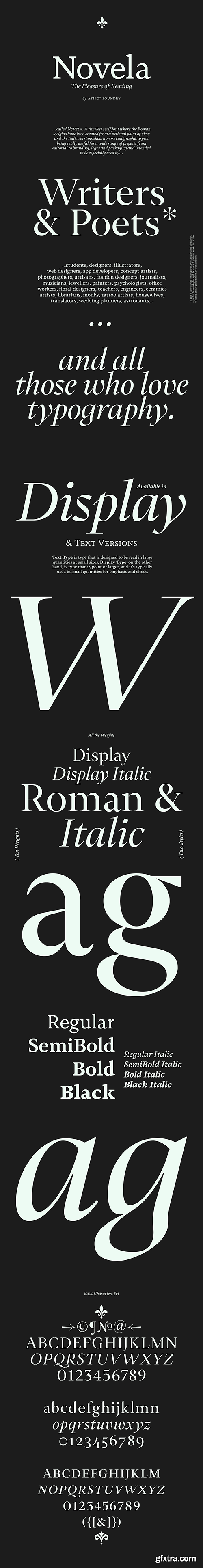 Novela Font Family