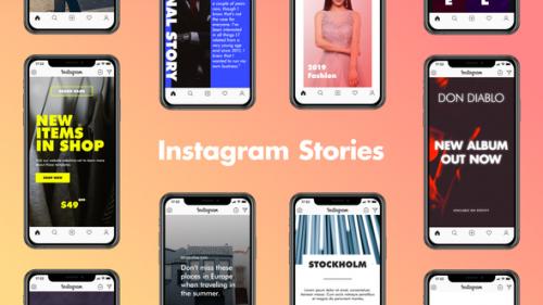 Videohive - Instagram Stories | MOGRT - 34033615 - 34033615