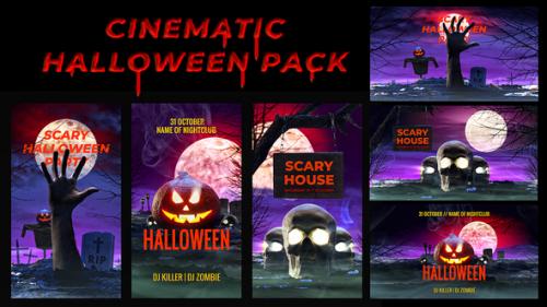 Videohive - Cinematic Halloween Pack DR - 34041819 - 34041819