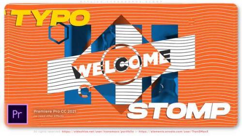 Videohive - Stylish Typography Stomp - 34044279 - 34044279