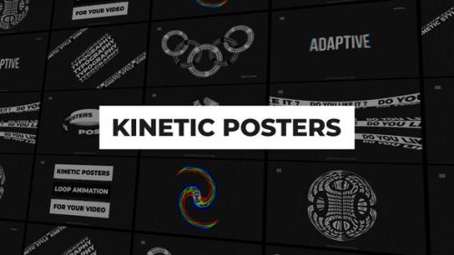 Videohive - Kinetic Posters | Premiere Pro - 34064331 - 34064331