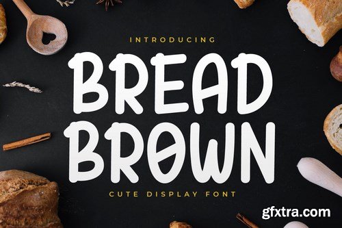 Bread Brown - Display Handwriting Font