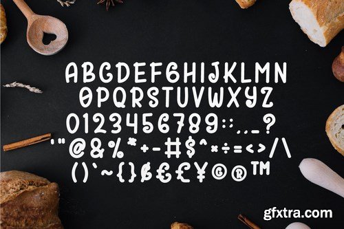 Bread Brown - Display Handwriting Font