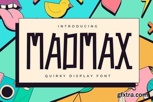 Madmax - Quirky Display Font