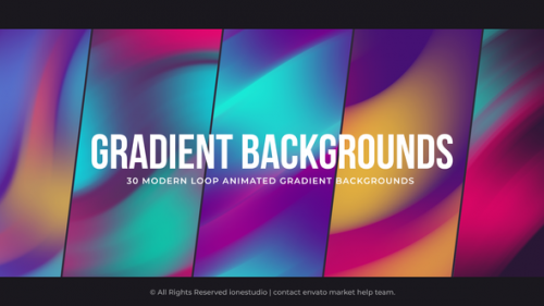 Videohive - Gradient Backgrounds for Premiere Pro - 34083486 - 34083486