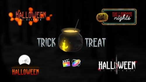 Videohive - Halloween Scary Titles - 34094481 - 34094481