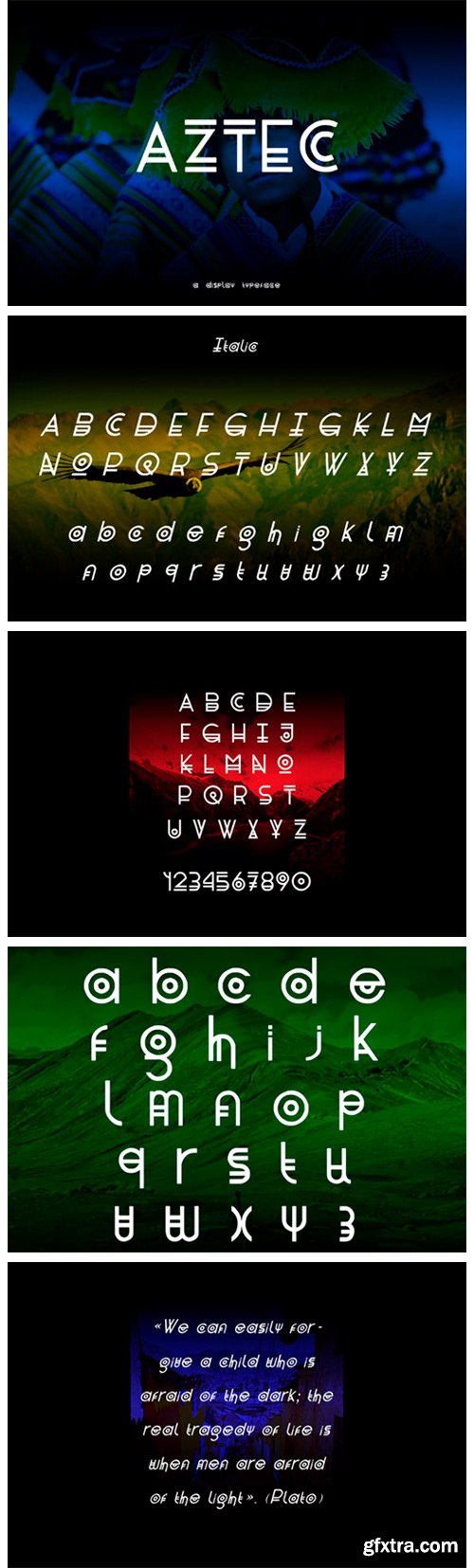 Aztec Font