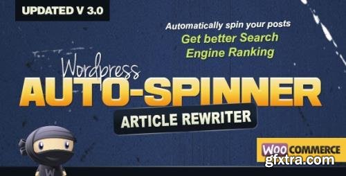 CodeCanyon - Wordpress Auto Spinner v3.8.2 - Articles Rewriter - 4092452