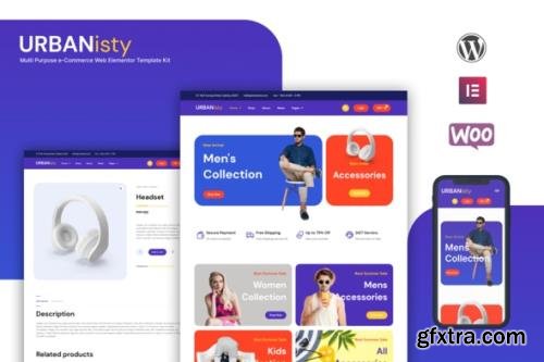 ThemeForest - Urbanisty v1.0.1 - A Multi-purpose eCommerce Elementor Template Kit - 34040444