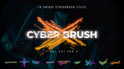 Videohive - Cyber Brush Titles - 34059867 - 34059867