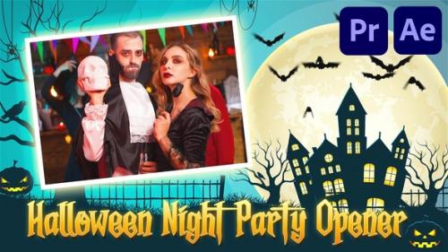 Videohive - Halloween Night Party Opener - 34066646 - 34066646